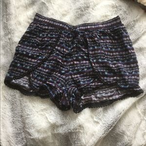 Hollister Boho Flowy Shorts